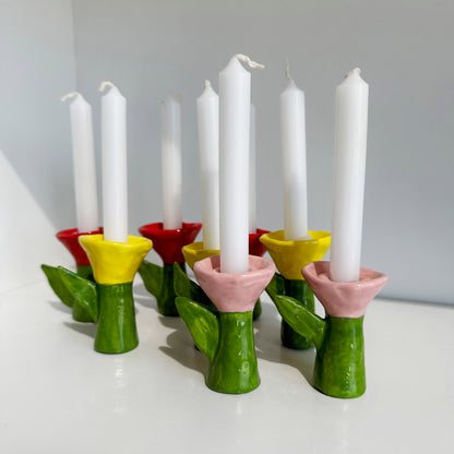 Mini Tulip Candle Holders | Jessica Walker