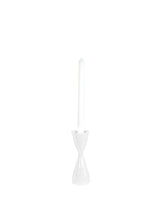 Tulip Candlestick Holders in White