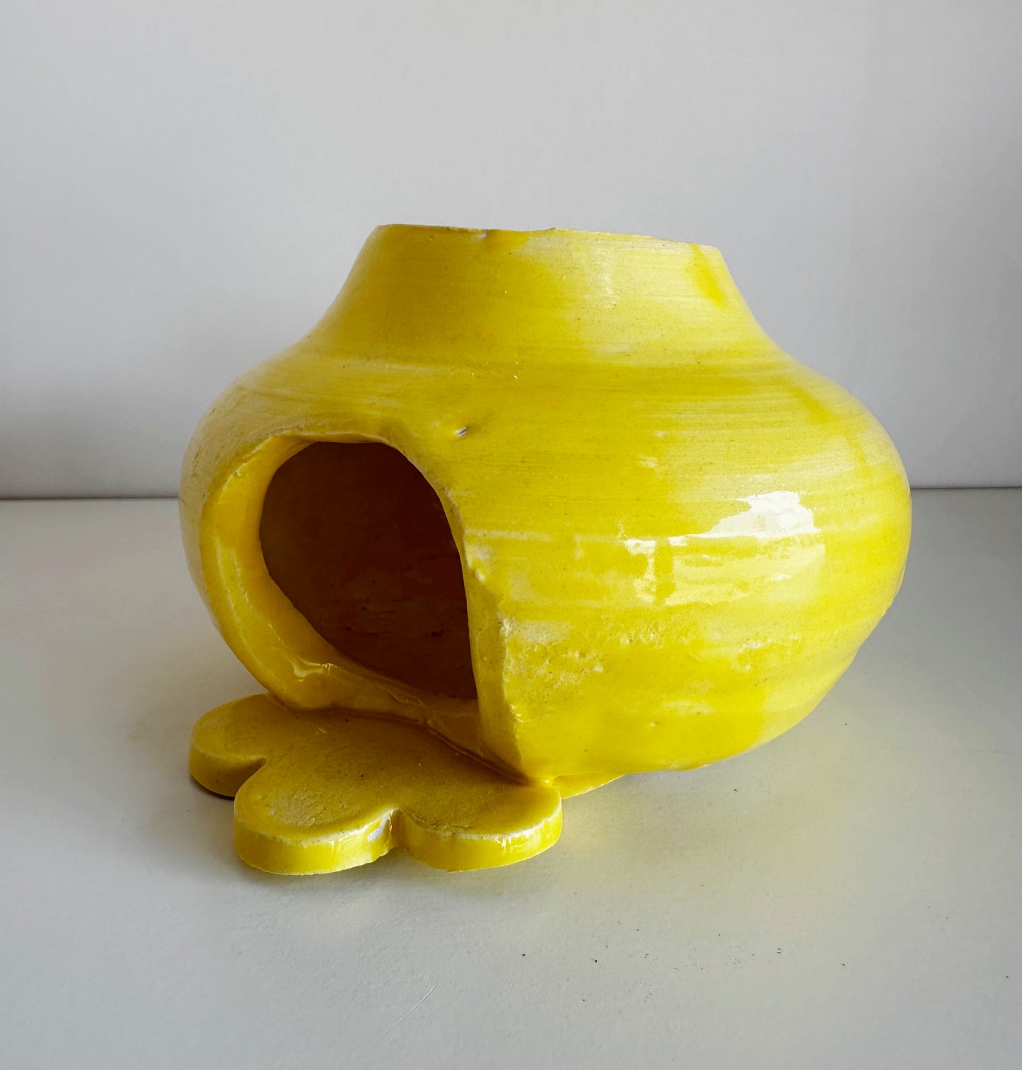 Bright Yellow Mini Chiminea | Jessica Walker