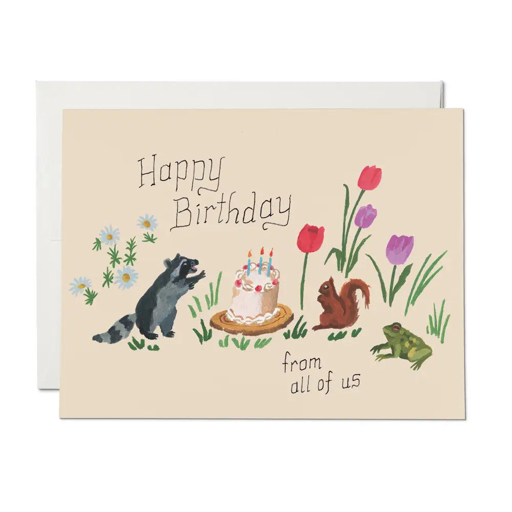 Birthday Critters Card