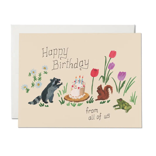 Birthday Critters Card