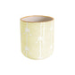 Bow Stripe Vase with 22K Gold Accent | Wholesale