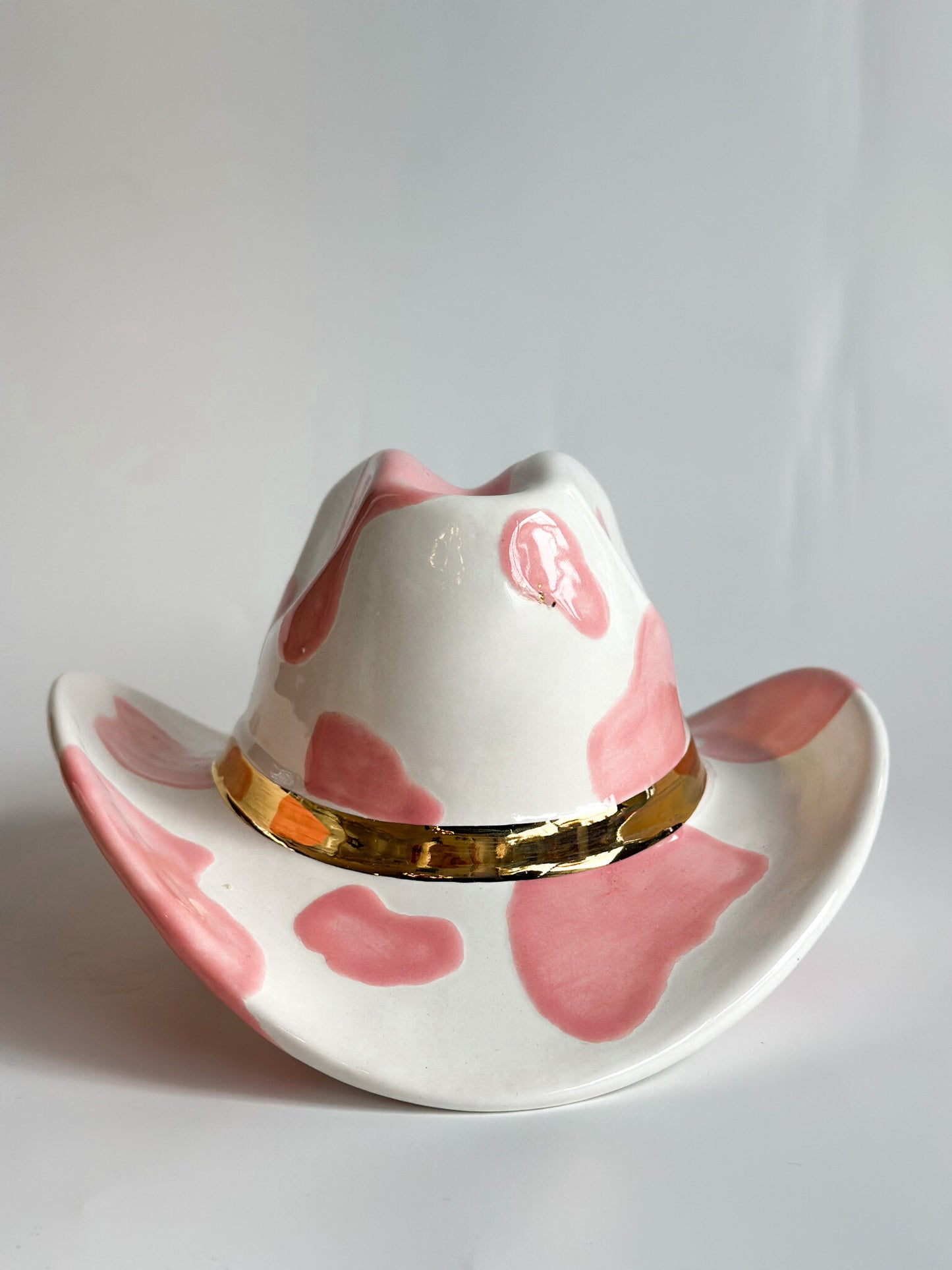 Cow Print Cowboy Hat