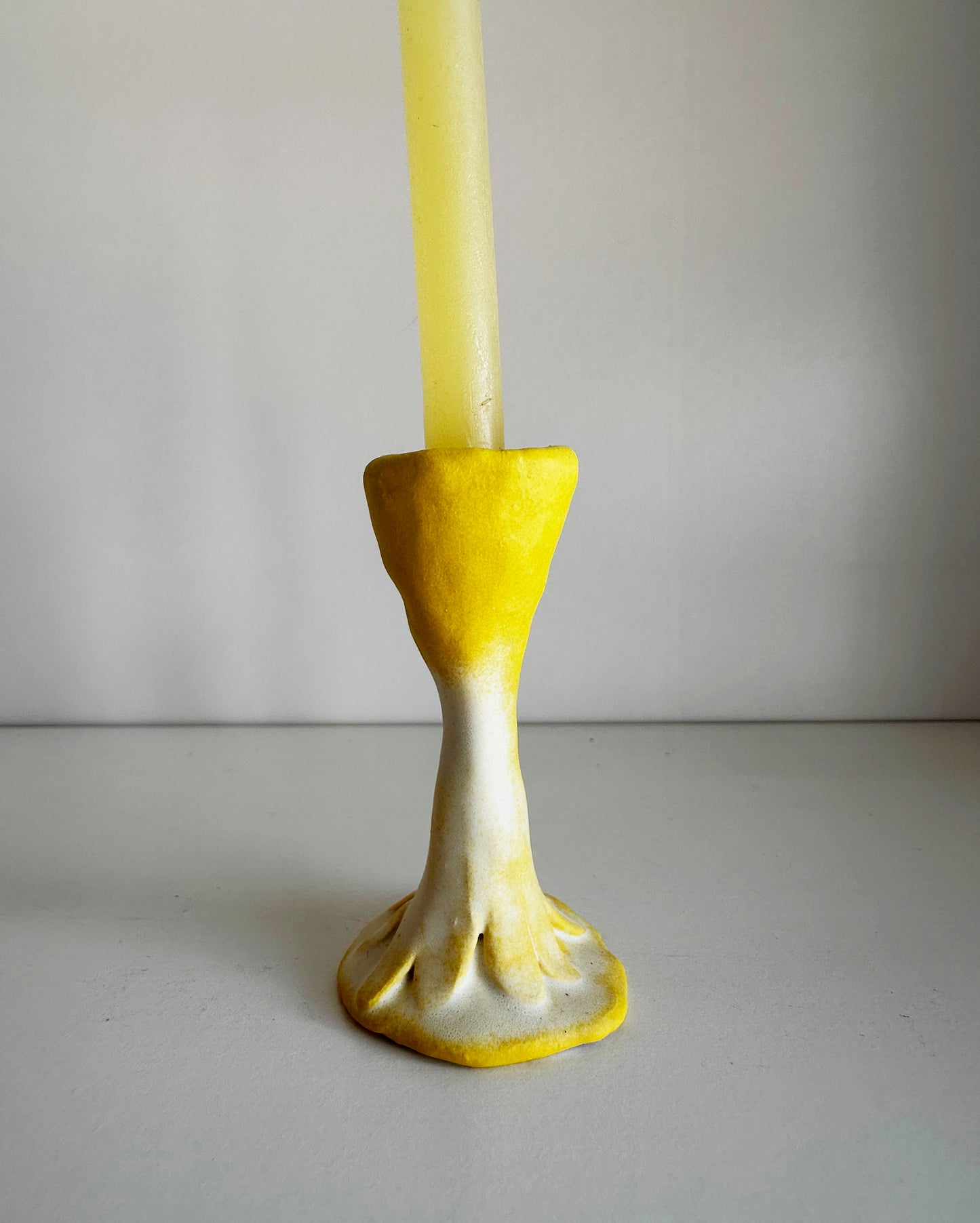 Tiny Stoneware Candlestick Holder | Jessica Walker