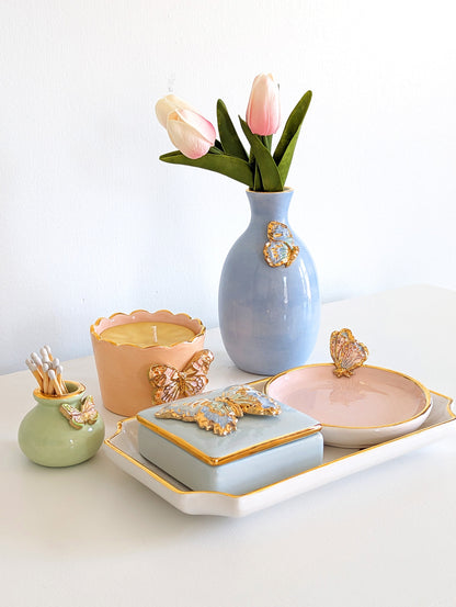 Gilded Butterfly Keepsake Box