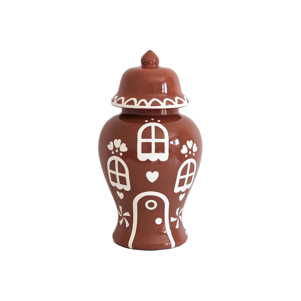 Gingerbread House Ginger Jars