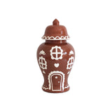 Gingerbread House Ginger Jars