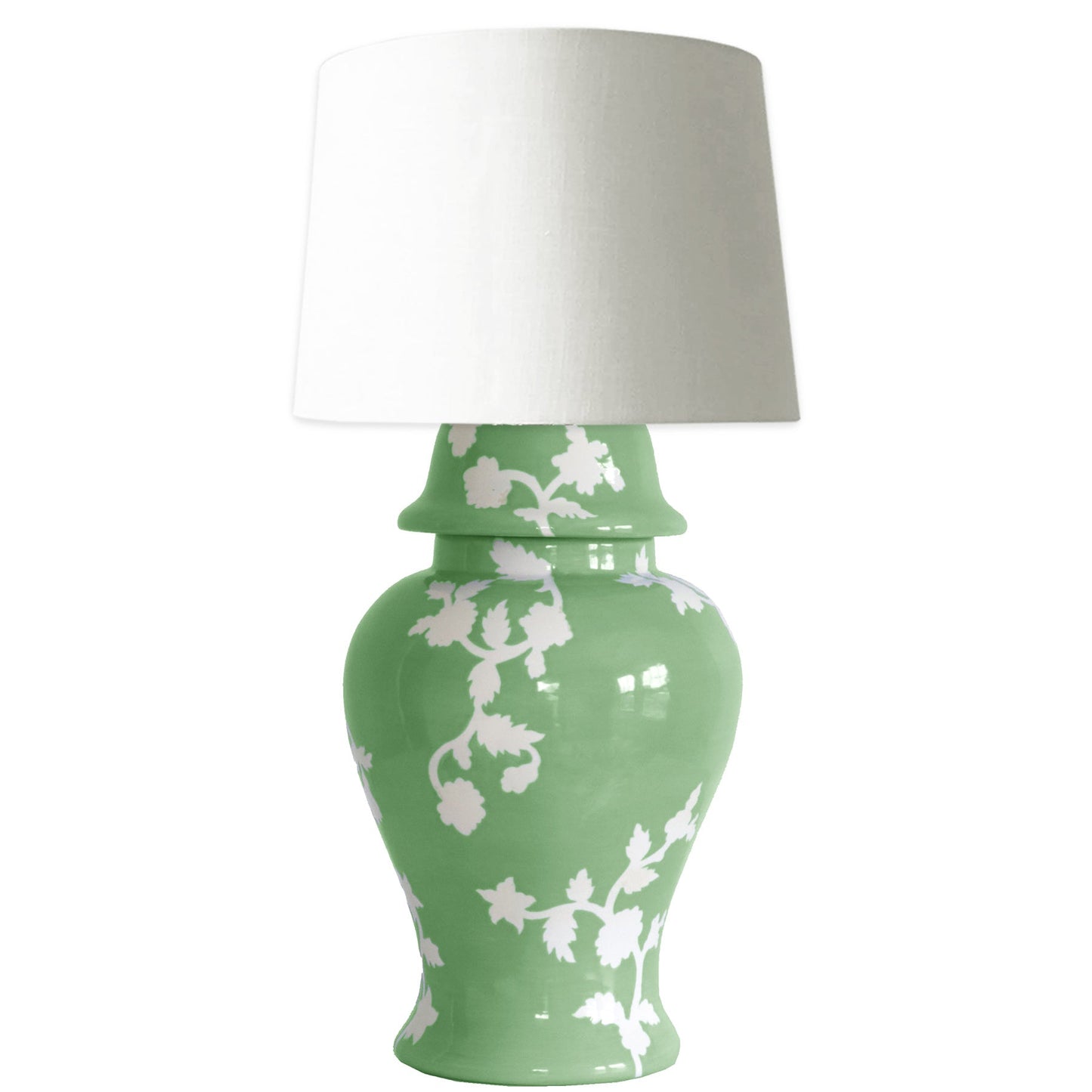 Chinoiserie Dreams Ginger Jar Lamp in Cabbage Patch | Wholesale