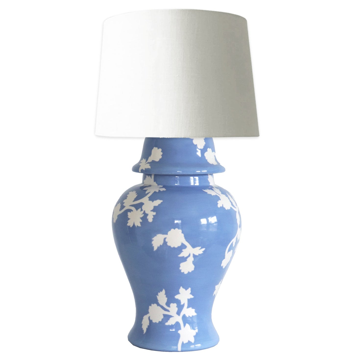 Chinoiserie Dreams Ginger Jar Lamp in French Blue | Wholesale
