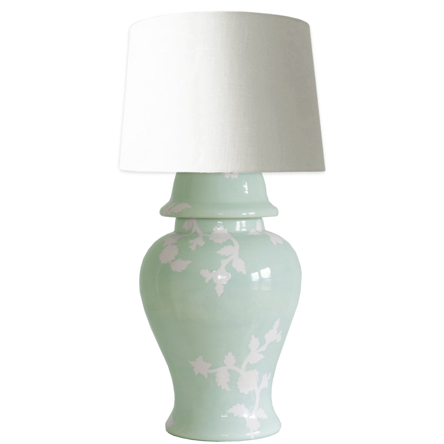 Chinoiserie Dreams Ginger Jar Lamp in Sea Glass | Wholesale