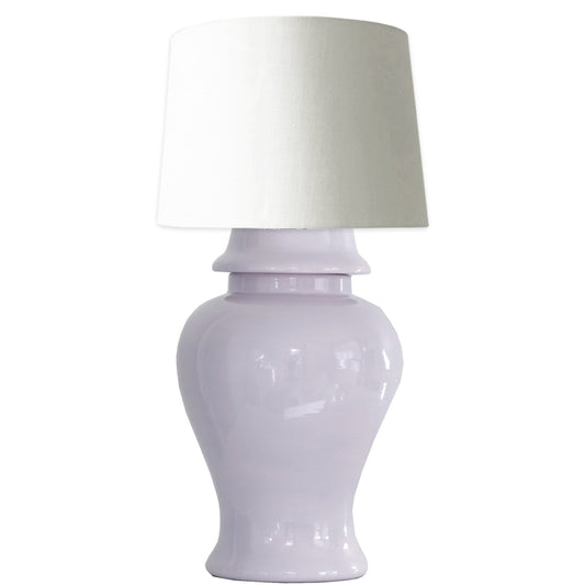 Light Lavender Ginger Jar Lamp | Wholesale