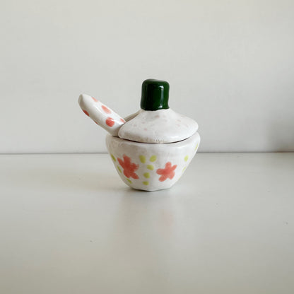 Green and Pink Mini Tea Set | Jessica Walker