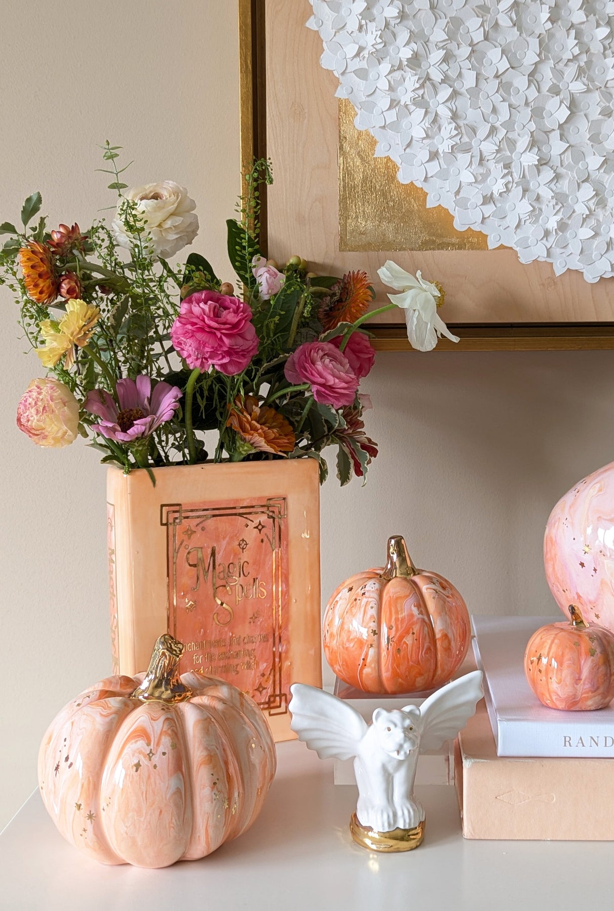 Mystical Pumpkins in Warm Tones