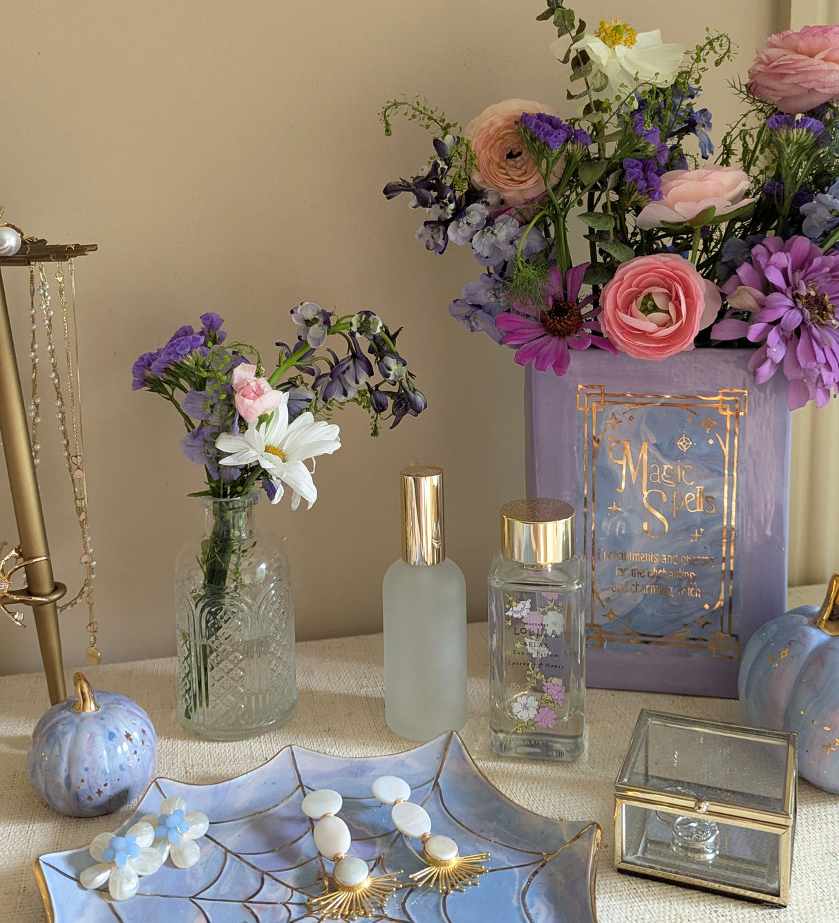 Mystical Pumpkins in Cool Tones