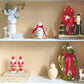 Ivory, Red & Green Kringle Shop with 22K Gold Accents
