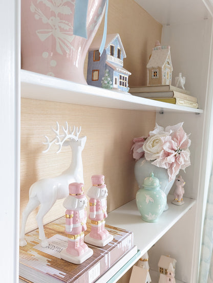 Deck the Halls Ginger Jars in French Blue