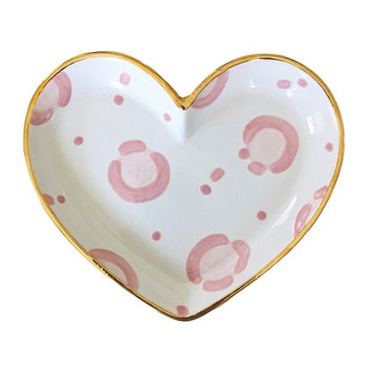 Leopard Print Heart Dishes | Wholesale