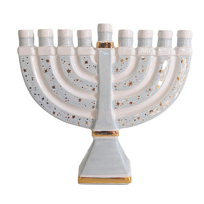 Shimmering Menorah Sample Tile