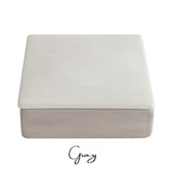 Kaydee Laurel Wreath Gold Monogram Two-Tone Box