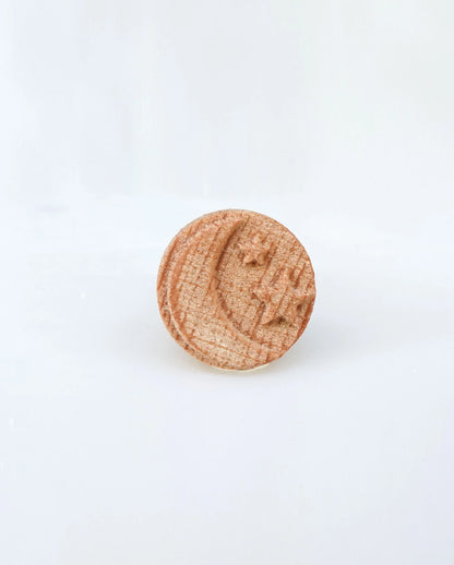 Moon Clay Stamp