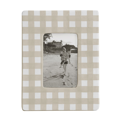 Gingham Photo Frame