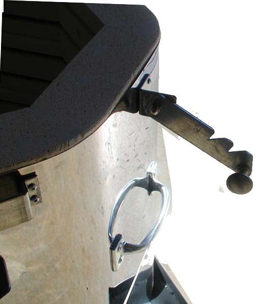 Olympic Kilns Flash Arm for Venting Glass Kilns