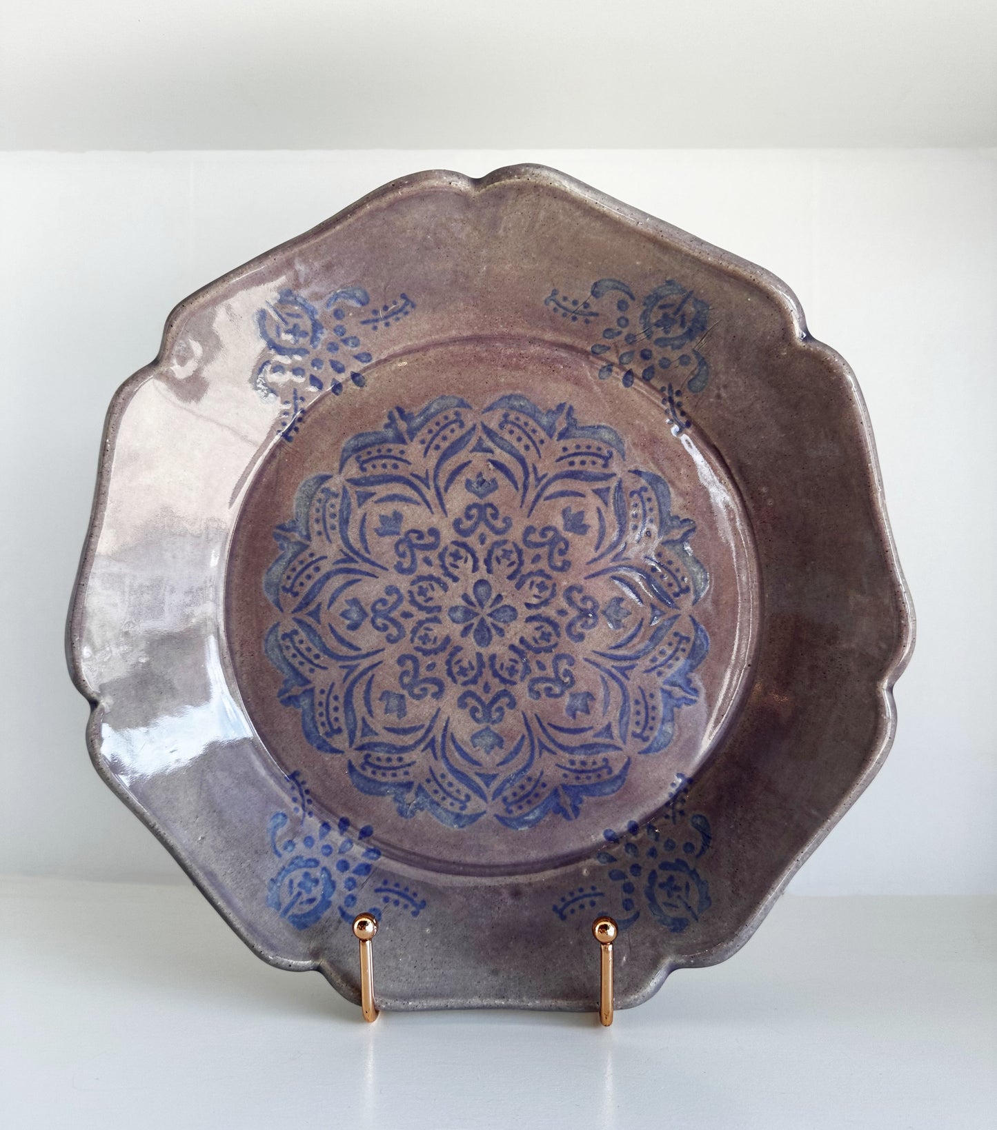 Purple and Blue Bowl | Trisha Boatright