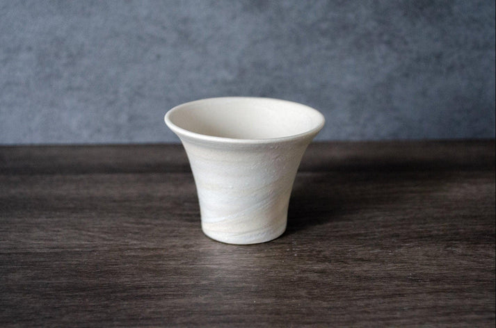 Sake Bottle and Cups | Saori M Stoneware