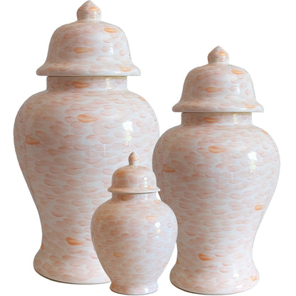 Watermark Ginger Jars in Blush