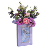 Spell Book Vase in Cool Tones