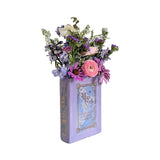 Spell Book Vase in Cool Tones