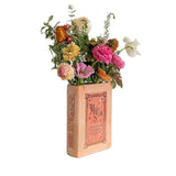 Spell Book Vase in Warm Tones
