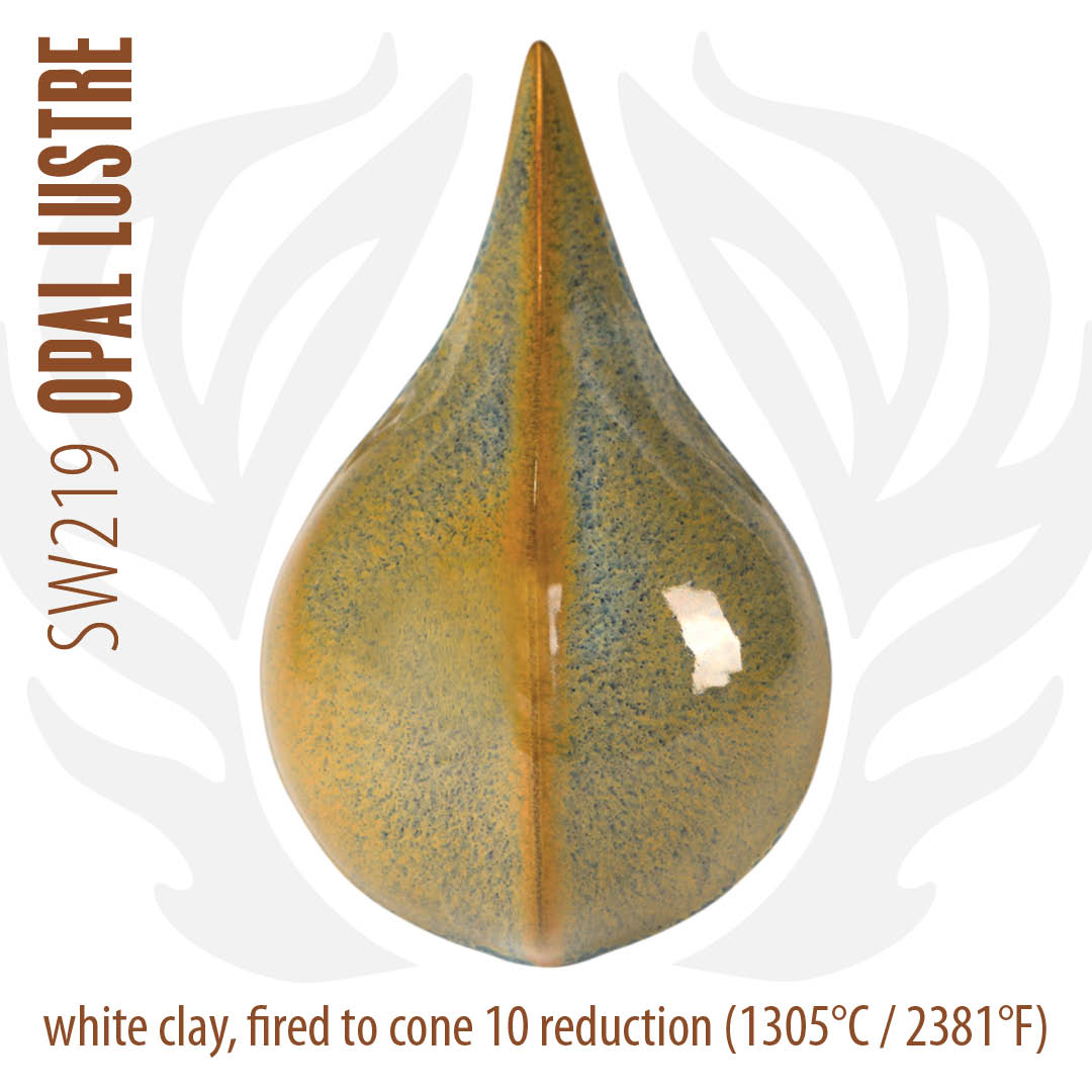 光明石 Stoneware 219 Opal Lustre – Ruby Clay Company