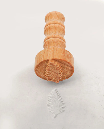 Tropical Leaf Clay Stamp