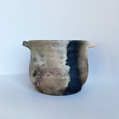 Pit Fired Soup Pot | Panther Pots by Joseph Clayton