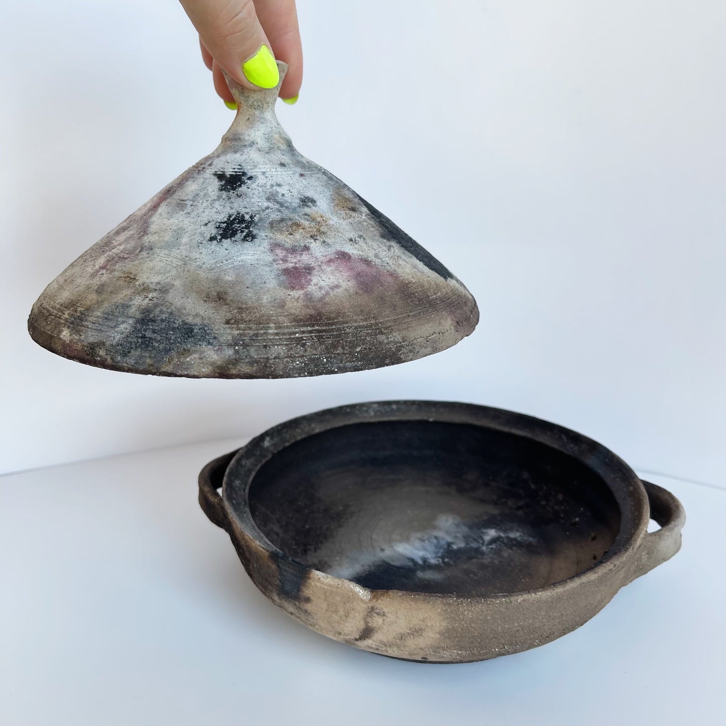 Pit Fired Tajine | Panther Pots by Joseph Clayton