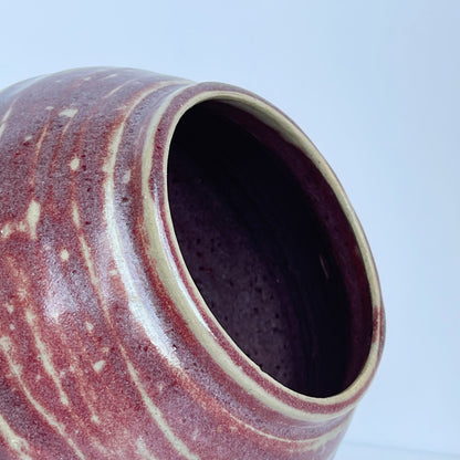 Oxblood Moonjar | Panther Pots Ayden Krzmarzick