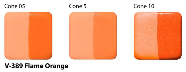 Flame Orange Underglaze V-389