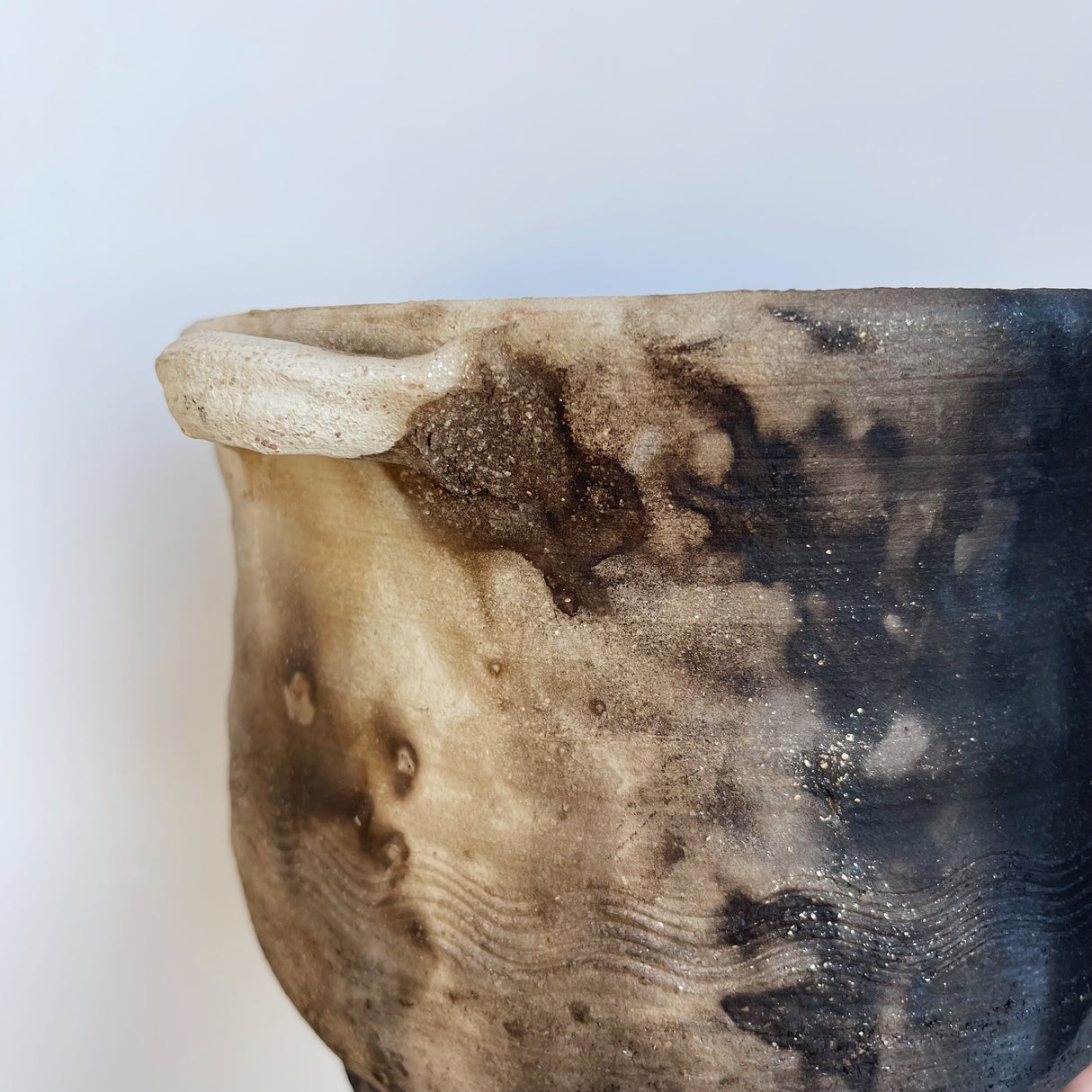 Pit Fired Soup Pot | Panther Pots by Joseph Clayton