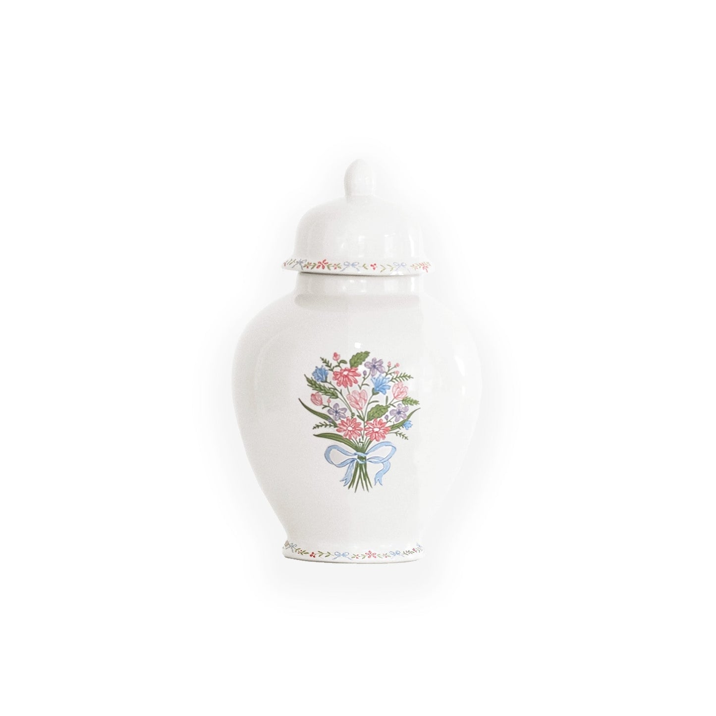 Lo Home x Chapple Chandler Ginger Jars with Bouquets