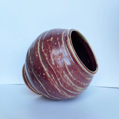 Oxblood Moonjar | Panther Pots Ayden Krzmarzick