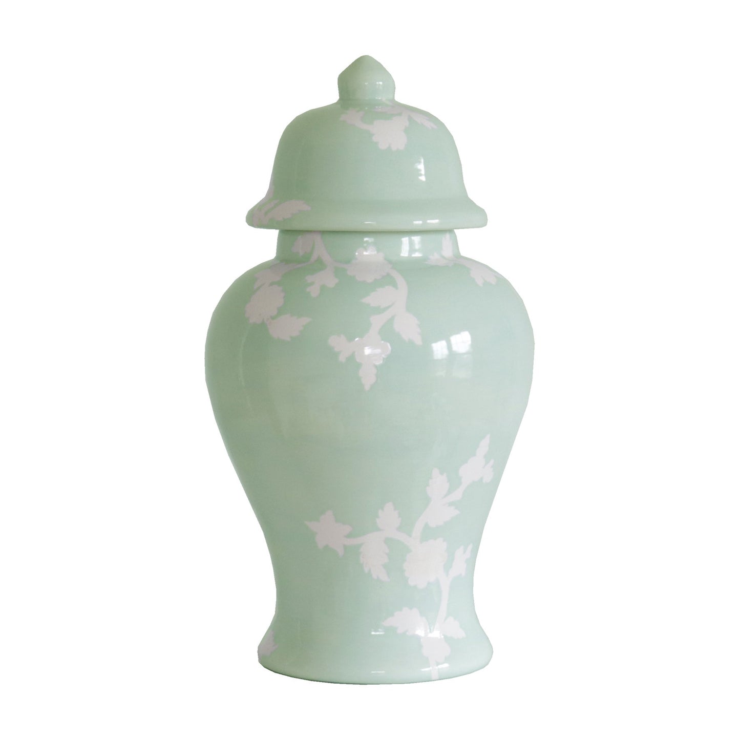 Chinoiserie Dreams Ginger Jars in Sea Glass | Wholesale