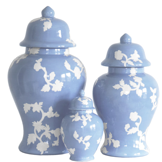 Chinoiserie Dreams Ginger Jars in Serenity