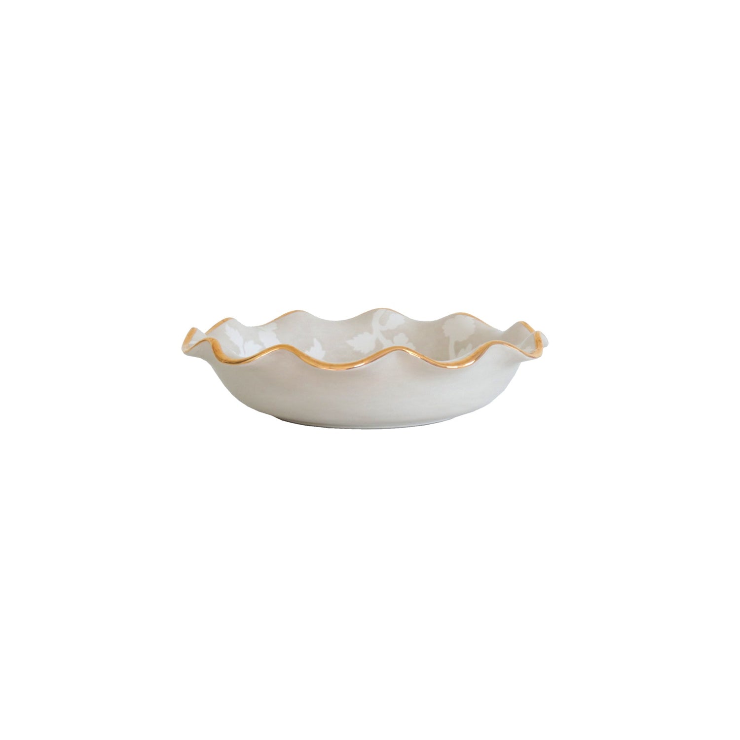 Chinoiserie Dreams Scalloped Bowls with 22K Gold Accent | Wholesale