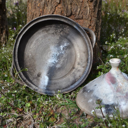 Pit Fired Tajine | Panther Pots by Joseph Clayton