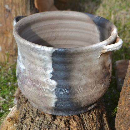 Pit Fired Soup Pot | Panther Pots by Joseph Clayton