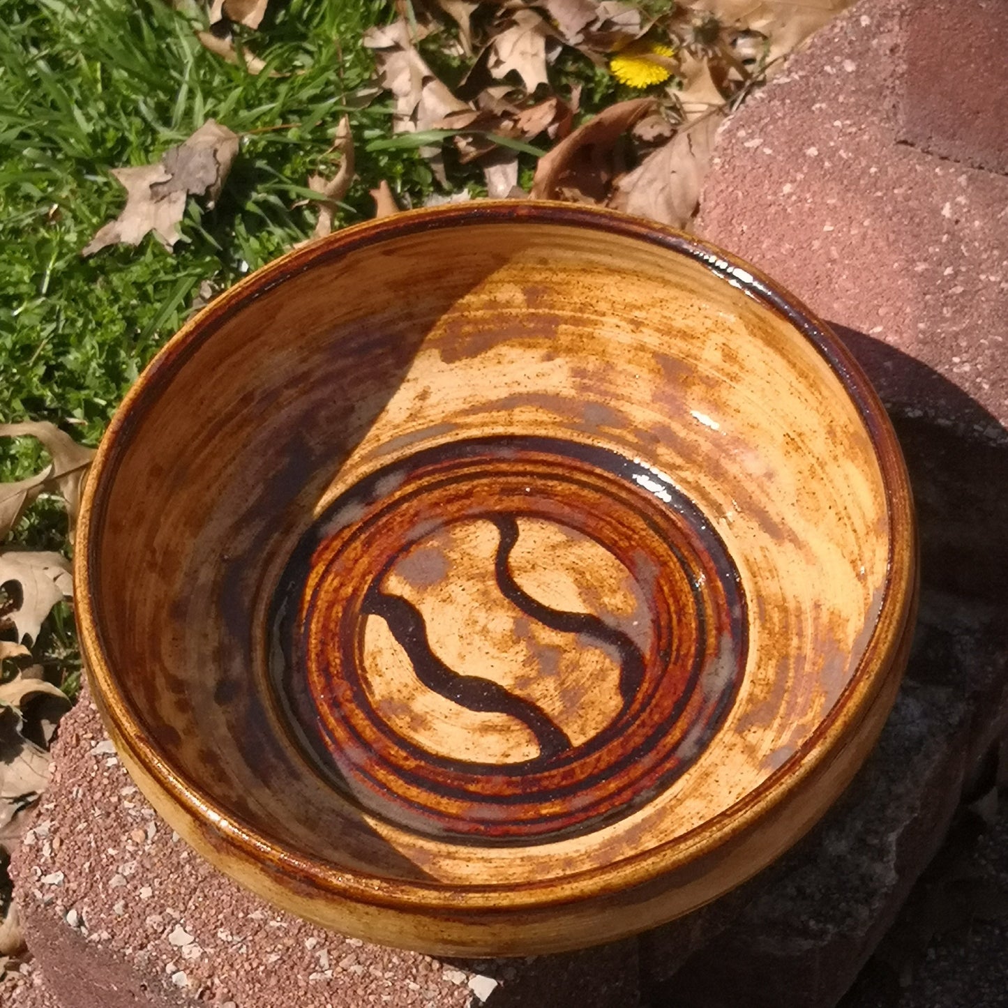 Big Yellow Bowl | Panther Pots by Ayden Krzmarzick
