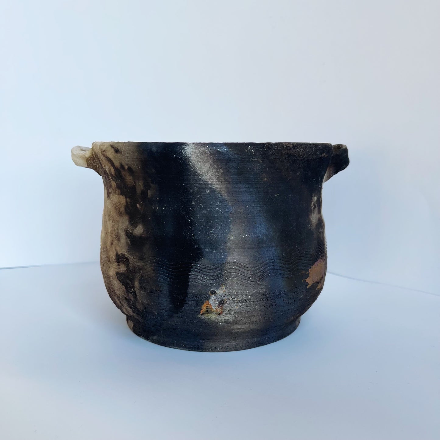 Pit Fired Soup Pot | Panther Pots by Joseph Clayton