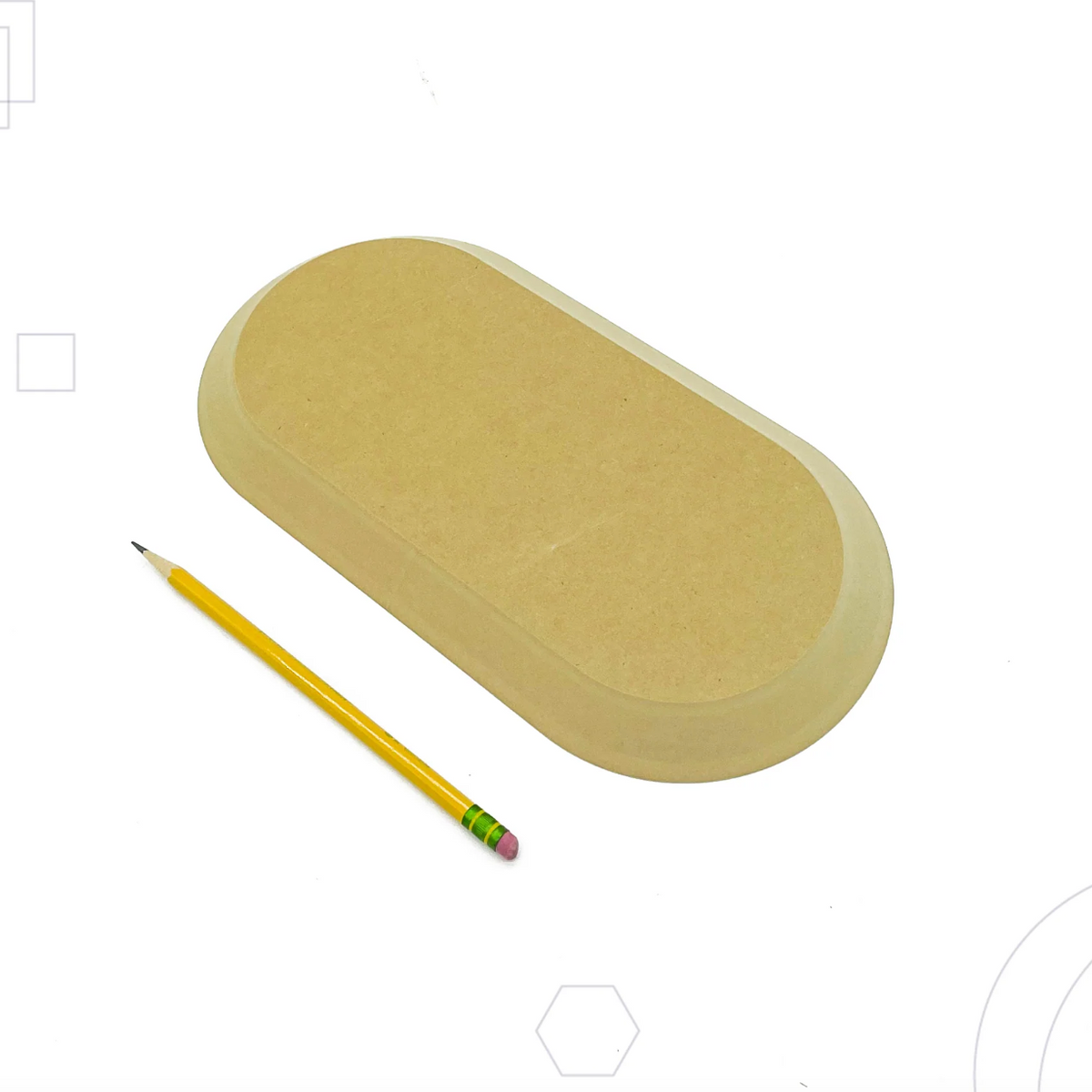 Rounded Rectangle Form, 6X12