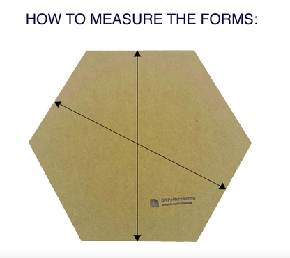 Hexagon Form, 5"